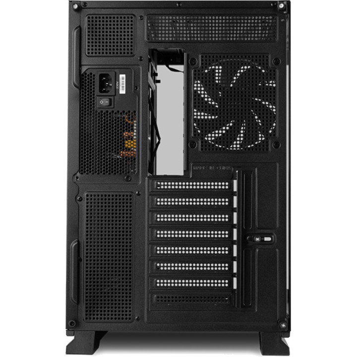 NOX Case gaming per PC mid tower ATX con vetro temperato e