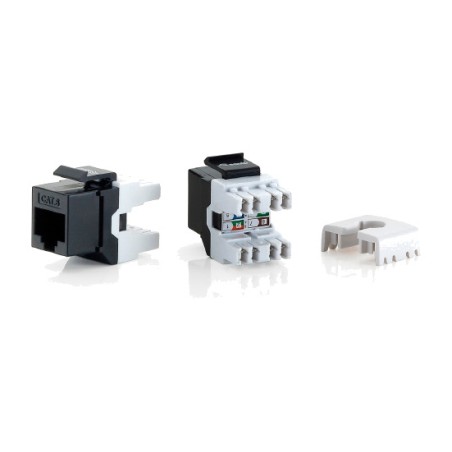 pack de 8 conectores keystone rj45 hembra 769210 cat6 utp