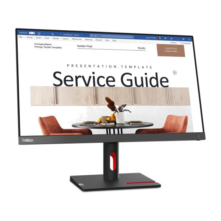 LENOVO Monitor IPS per ufficio e casa THINKVISION-S24I-30