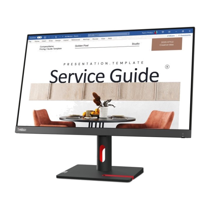 LENOVO Moniteur IPS pour le bureau et la maison