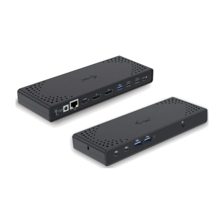 I-TEC Universal 14-in-1 docking station for 3 4K monitors
