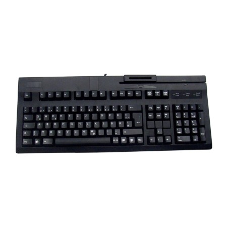extended keyboard with chip card and magnetic stripe reader ak-882