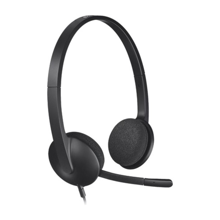 LOGITECH Căști cu microfon USB H340 981-000475