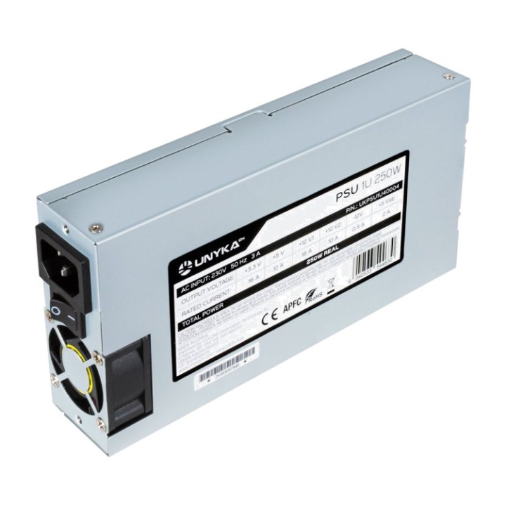 UNYKACH Alimentation Flex ATX pour serveur 1U 250W APFC