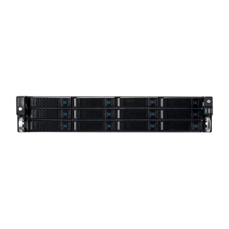 serverové šasi do racku s 12 pozicemi hot swap 2u 19" mini-redundante