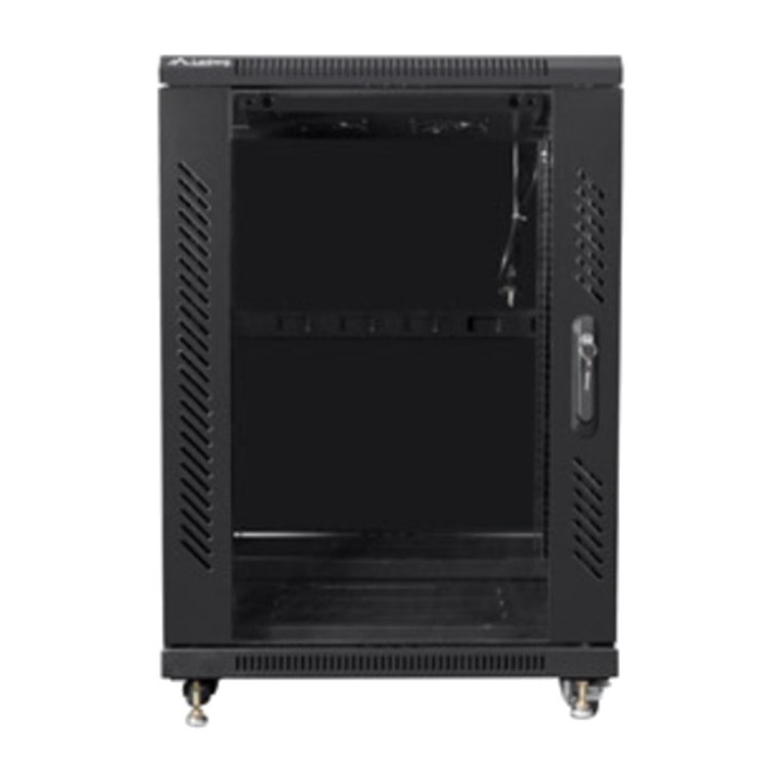 LANBERG Armoire rack au sol avec porte vitrée 19" 15U