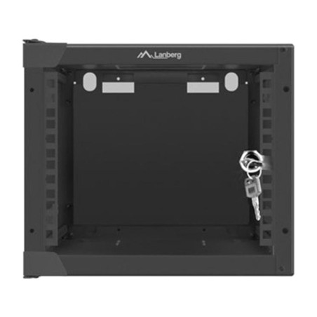 rackskab med glaslåge til vægmontering 10" 4u 280x310mm wf10-2304-10