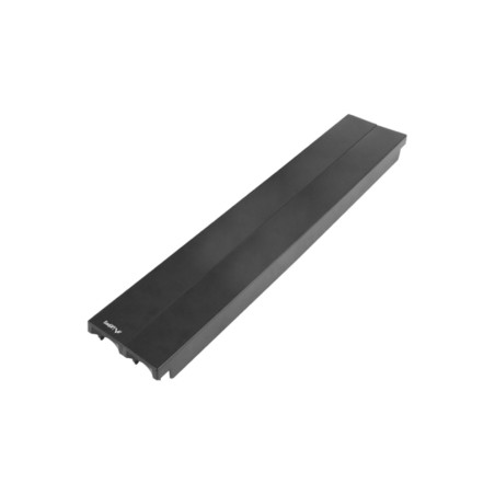 quick-mount fire-resistant blanking panel for rack cabinet 19" 2u akp-1402-b