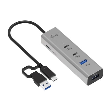hub de charge usb-c/usb-a à 4 ports en aluminium cahubmetal2a2cpd