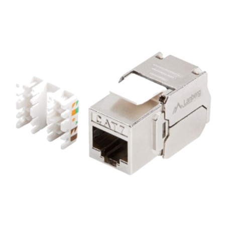 conector hembra keystone apantallado sin herramientas rj45 cat.7 ftp 180º ksf7-2000