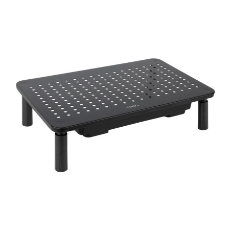 monitor riser with drawer and adjustable height tqmr087 20kg