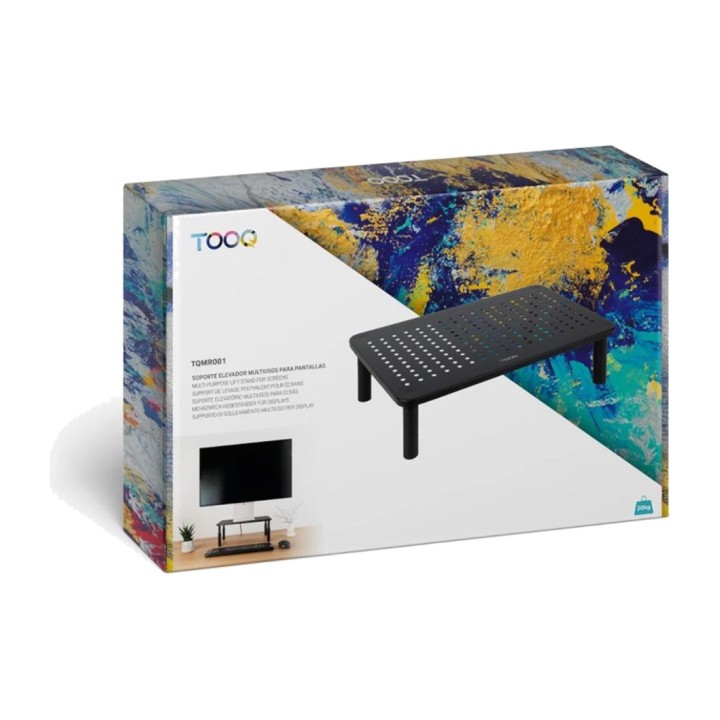 TOOQ Support rehausseur réglable pour moniteur TQMR081