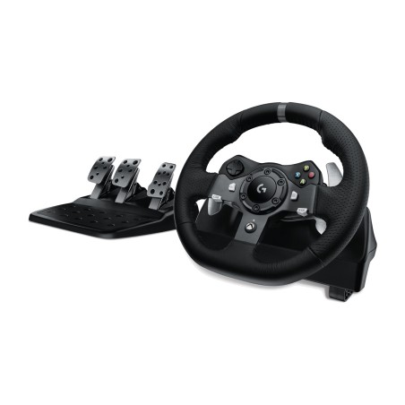 volante de corrida com pedais para pc e console g920 driving force-xbox