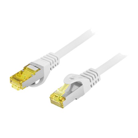 latiguillo de red en cobre puro con doble apantallamiento y conectores rj45 cat6a s/ftp lszh 3 m