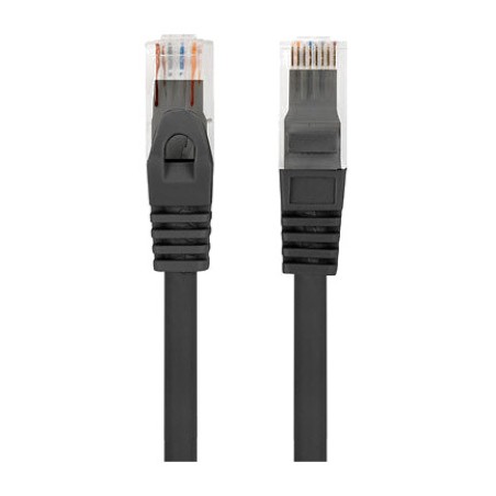 latiguillo de red sin apantallar en cobre puro con conectores rj45 cat6 u/utp lszh 5 m