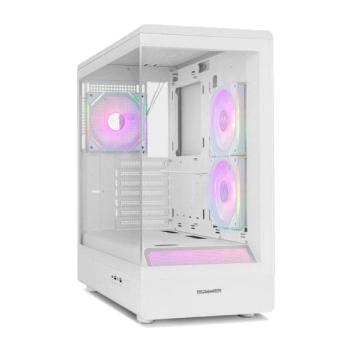 NOX Caixa d'ordinador gaming semitorre ATX amb vidre