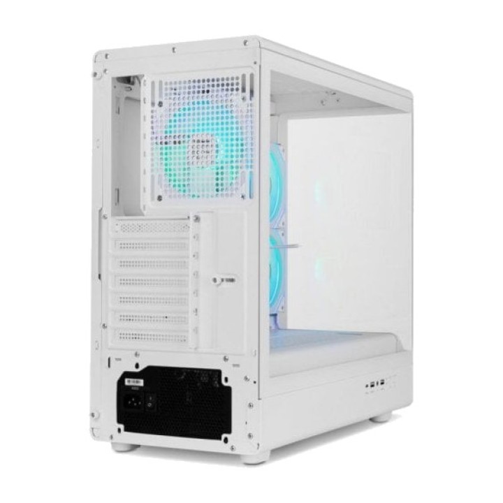 NOX Herní skříň semi-tower ATX s tvrzeným sklem bez rámečku