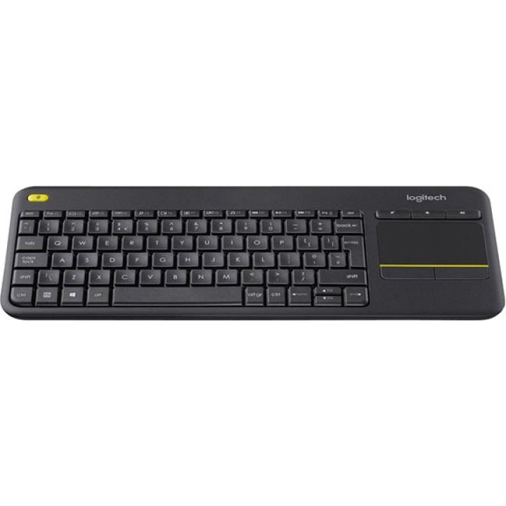 LOGITECH Kabellose Tastatur mit Touchpad auf Spanisch