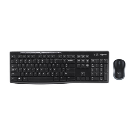 combo tastatură și mouse wireless în franceză mk270 azerty-fr