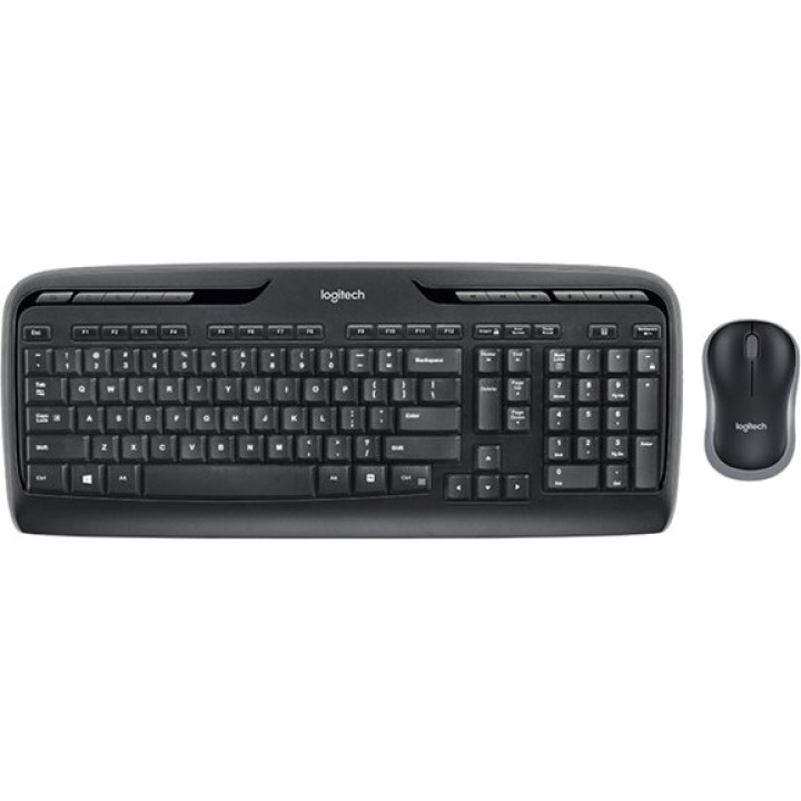 LOGITECH Combo tastatură și mouse wireless în spaniolă MK330