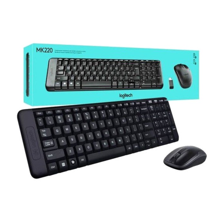 LOGITECH Combo de teclat i ratolí sense fil en anglès