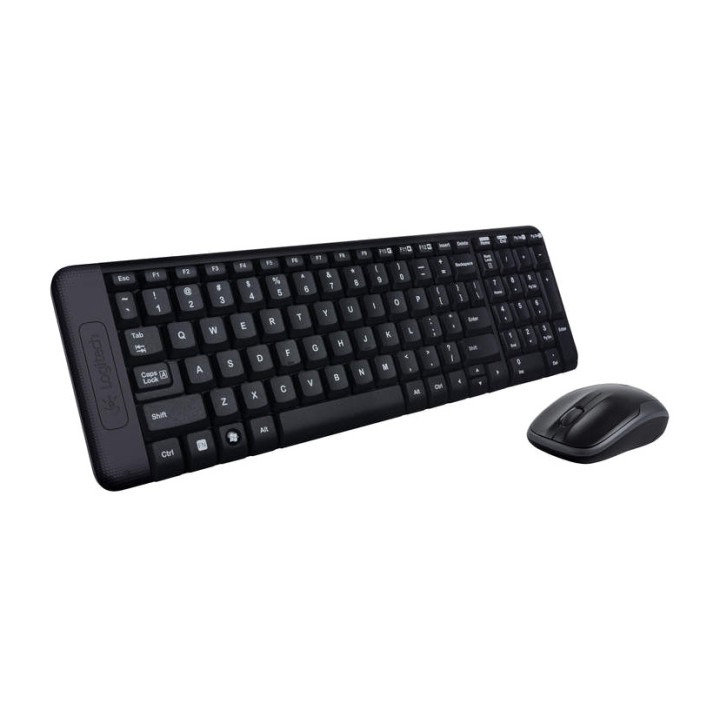 LOGITECH Combo tastiera e mouse wireless in inglese