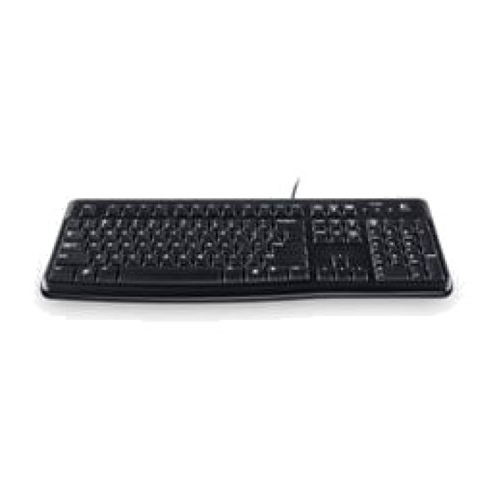 LOGITECH Kabelgebundene USB-Tastatur auf Spanisch K120