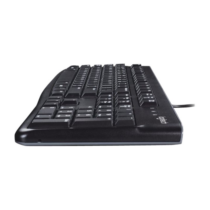 LOGITECH Kabelgebundene USB-Tastatur auf Spanisch K120