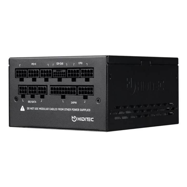 HIDITEC Fuente de alimentación full modular para PC con