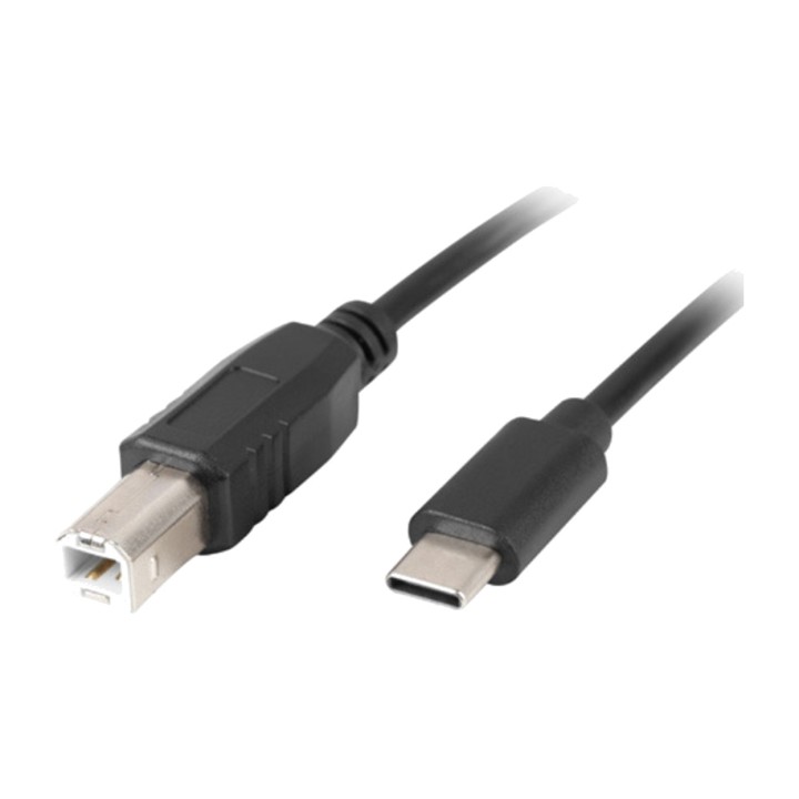LANBERG Kábel USB-C na USB-B 2.0 pre tlačiareň 3 M