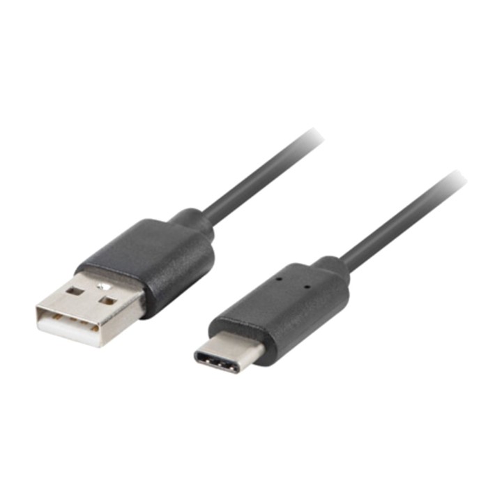 LANBERG USB-A 2.0 - USB-C -kaapeli lataukseen ja dataan 3 M