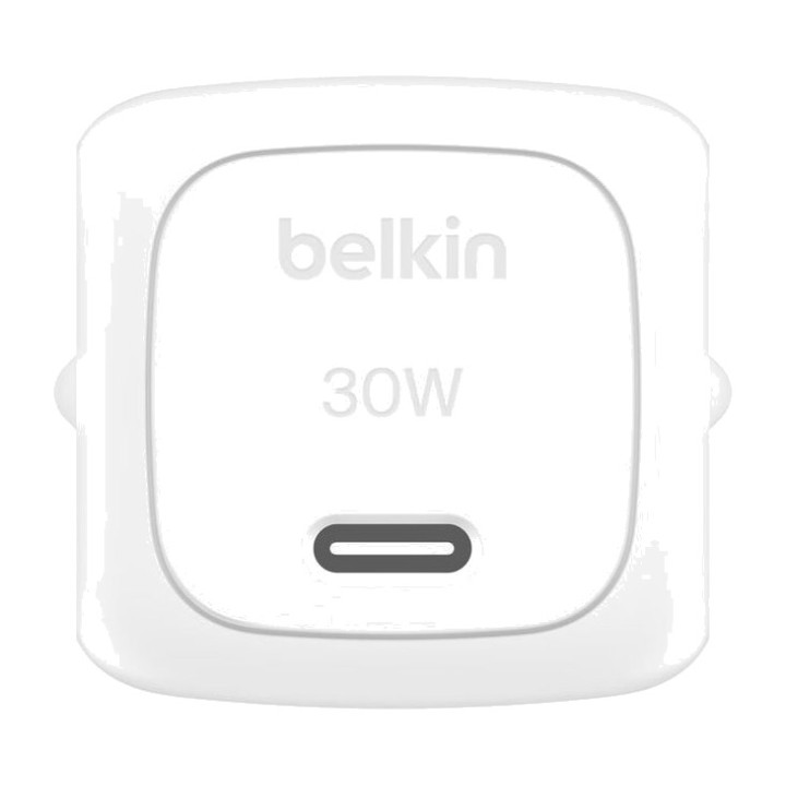 BELKIN Cargador de pared USB-C Power Delivery con cable incluido WCA008KQ 30W DSP0000034104