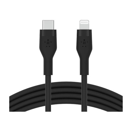 punottu kaapeli usb-c–lightning, joustava silikoniydin pro-flex caa011ds 100 cm