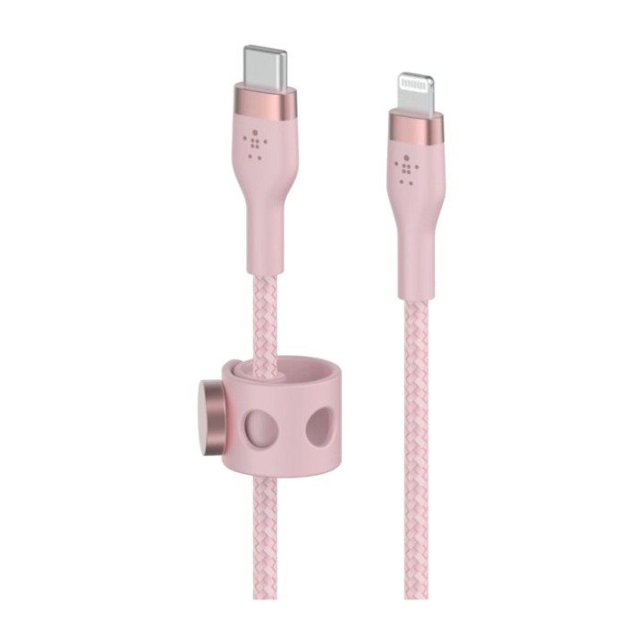 BELKIN Cable trenzado USB-C a Lightning con núcleo de