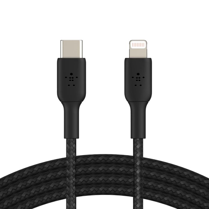 BELKIN Opletený kabel pro nabíjení a data USB-C na Lightning