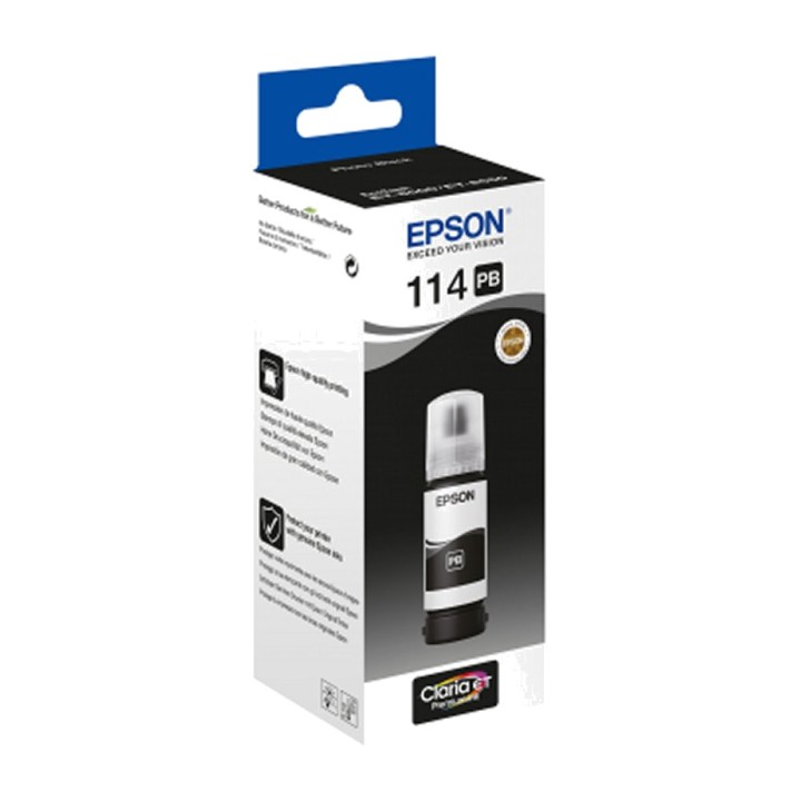 EPSON Fotobläckflaska 114-ECOTANK 70ML PBK DSP0000006353