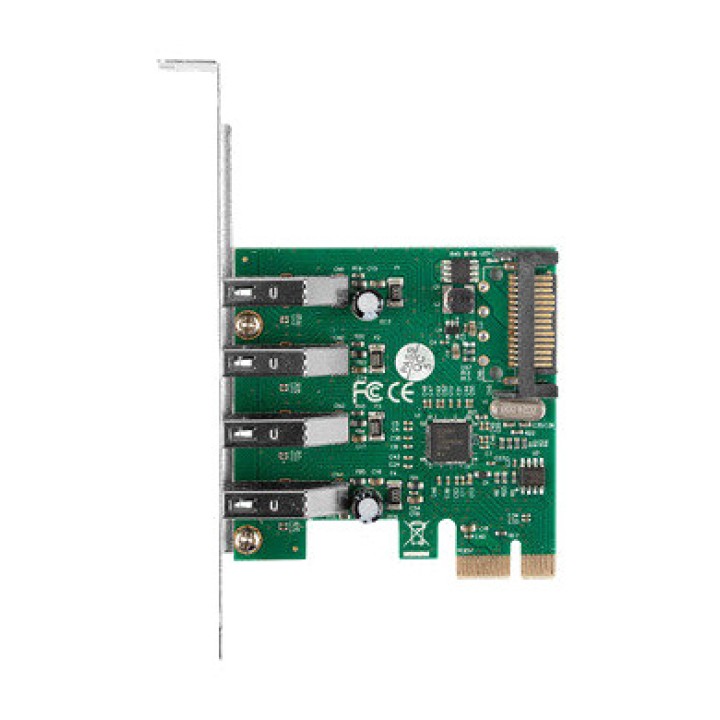 LANBERG Low-Profile-PCI-Express-Karte mit 4