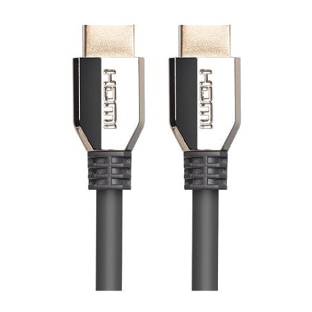 copper hdmi cable with male connectors v2.1 8k 60hz 50 cm ca-hdmi30cu-0005-bk