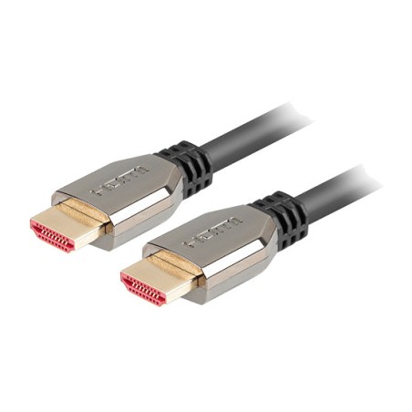cabo hdmi de cobre com conectores macho v2.1 8k 60hz 1 m ca-hdmi30cu-0010-bk