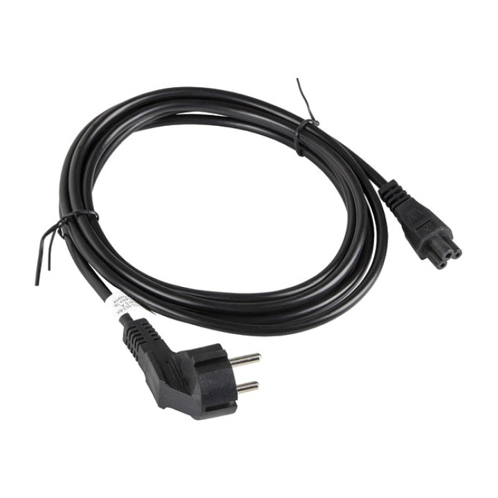 LANBERG Cable d'alimentació tipus trèvol amb endoll schuko