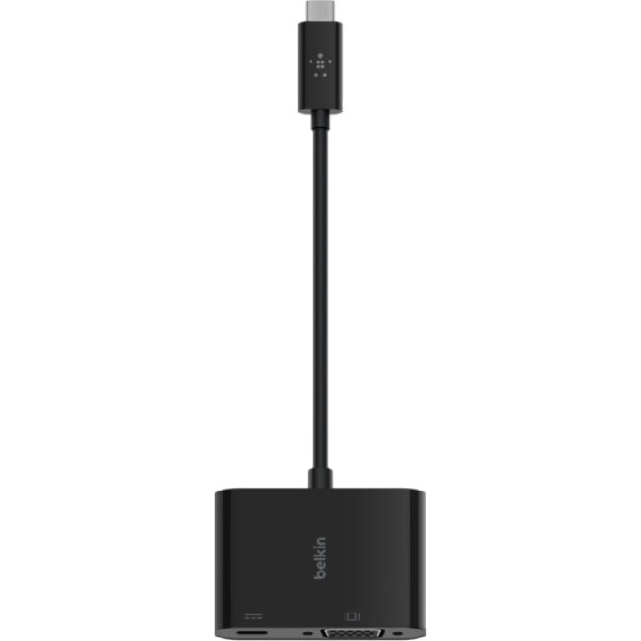 BELKIN USB-C to VGA adapter with Power Delivery charging