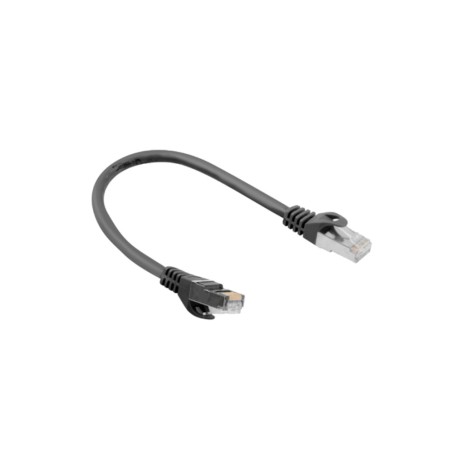 latiguillo de red apantallado con conectores rj45 cat6 f/utp cca 25 cm