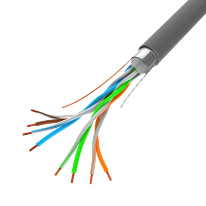 LANBERG Bobine de câble Ethernet rigide pour installation