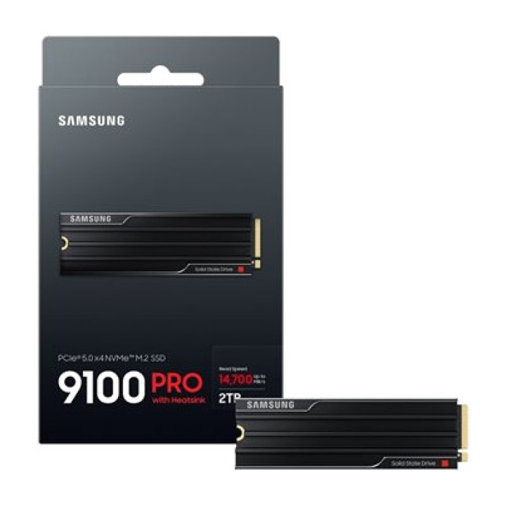 SAMSUNG SSD interne M.2 NVMe PCIe 5.0 avec dissipateur