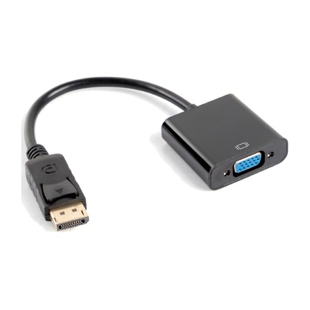 videoadapter stecker-buchse mit kabel displayport-vga dp1.1a 1080p 20 cm