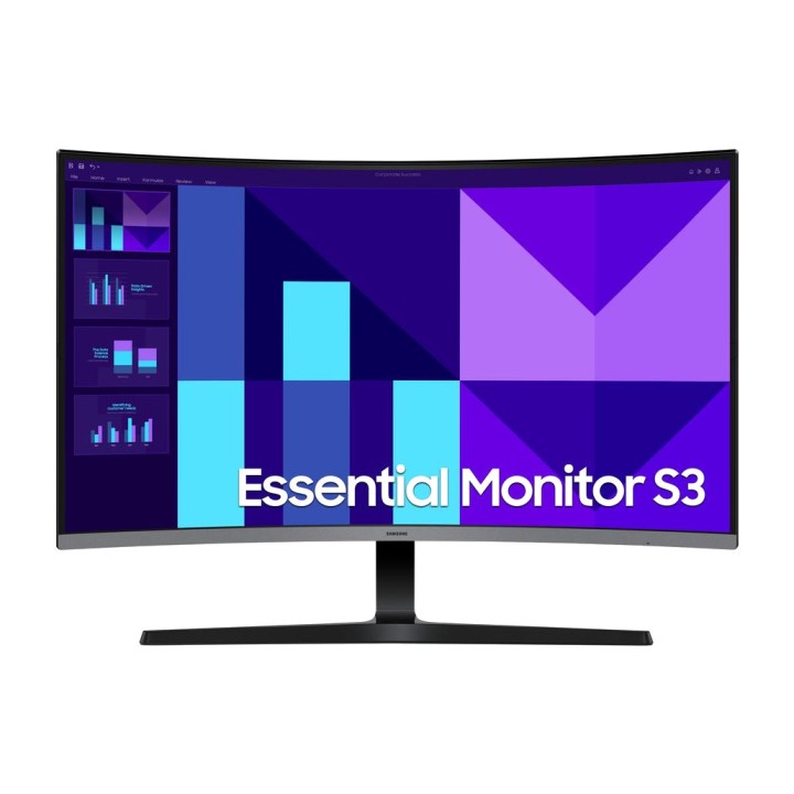 SAMSUNG Monitor curvo VA para hogar y oficina ESSENTIAL-S3 S39GD 32" FHD 100HZ S32D390GAU DSP0000031979