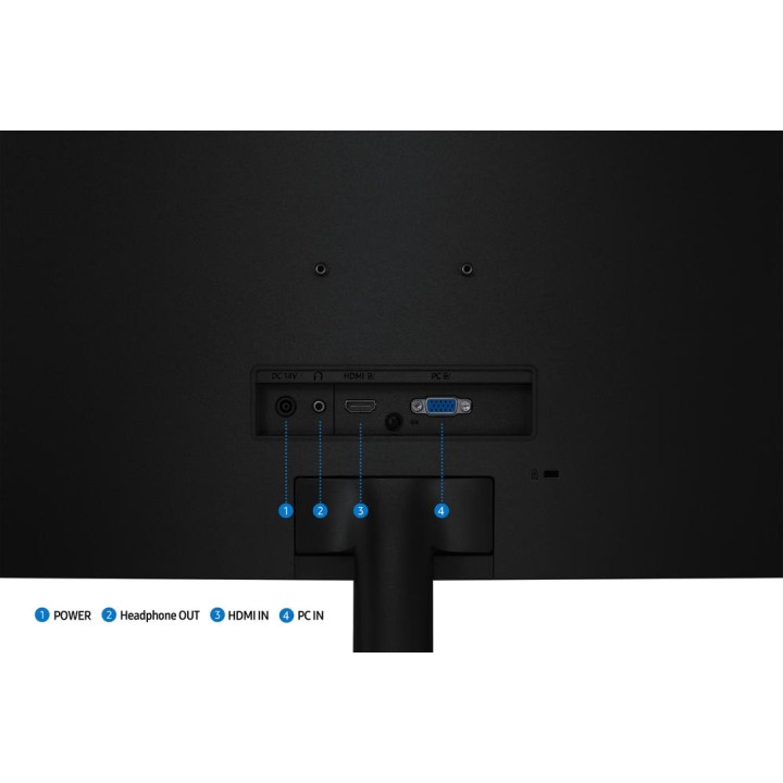 SAMSUNG Monitor curvo VA per casa e ufficio ESSENTIAL-S3