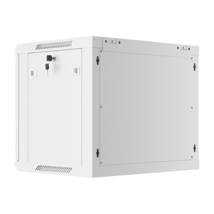 LANBERG Armadio rack da parete con porta in vetro 19" 9U