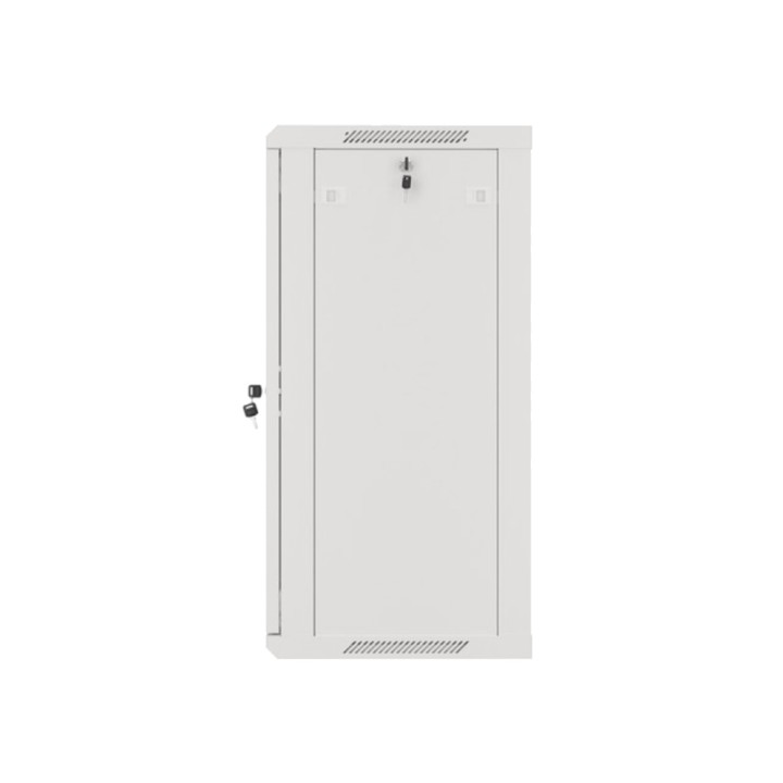 LANBERG Rackskåp med glasdörr för väggmontering 19" 18U