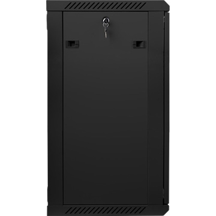 LANBERG Armadio rack da parete con porta in vetro 19" 18U